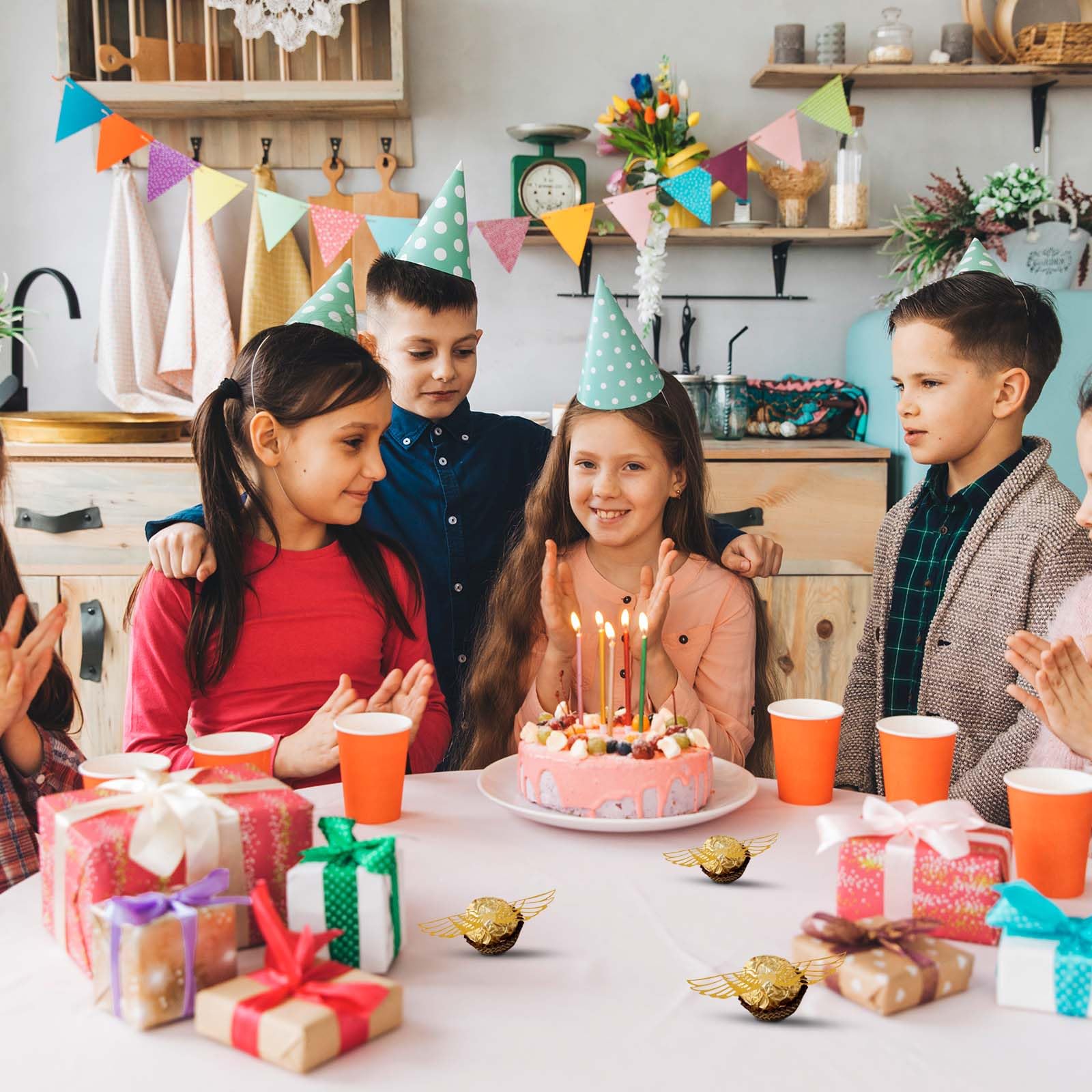 Teaaha cake toppers add elegance without overpowering dessert flavors.