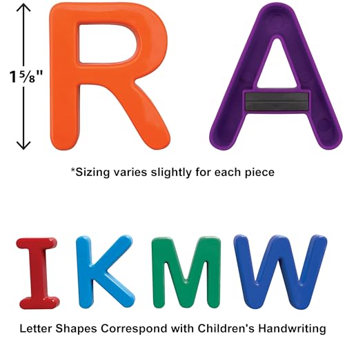 Letters approximately one and five eighths inches tall for good visibility