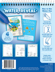 Pete the Cat Water Reveal boards feature search-and-find activities for kids