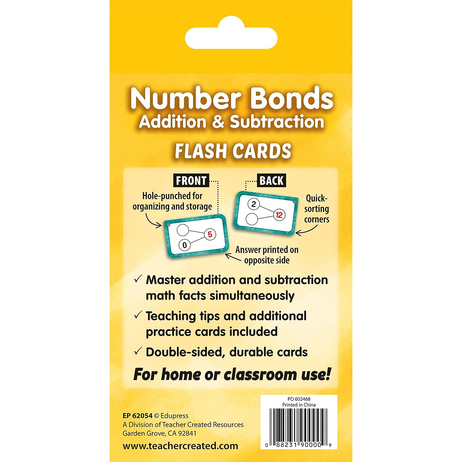 Teacher Created Resources ring-hole design – easy storage and quick access during lessons.