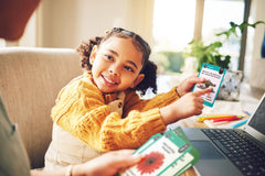 SpellChecked decks and color-coded levels offering scalable learning for spelling.