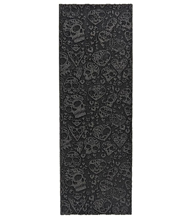 Teak Tuning Muertos pattern grip tape enhances fingerboard control during tricks