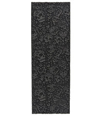 Teak Tuning Muertos pattern grip tape enhances fingerboard control during tricks