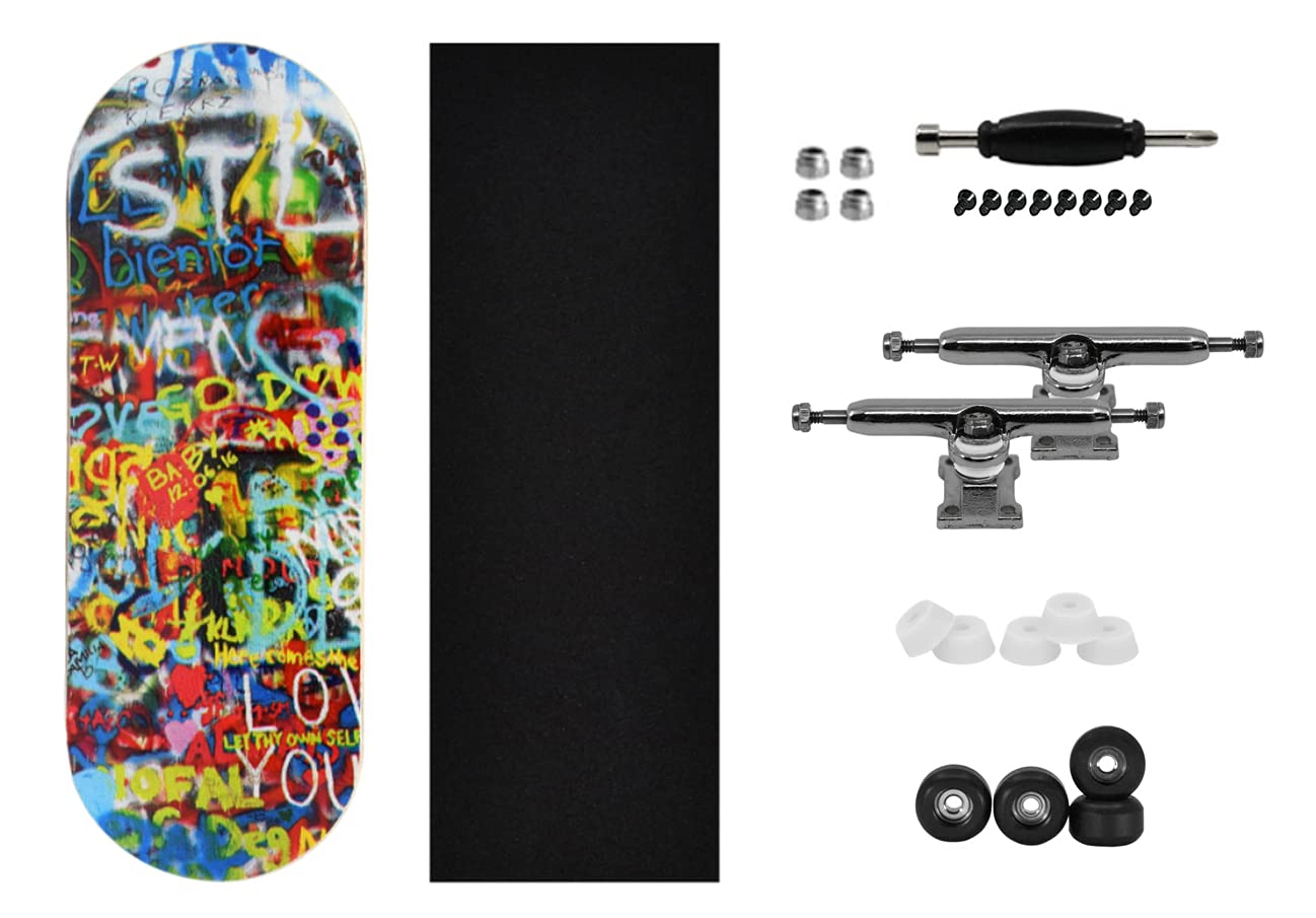 Teak Tuning black wheels provide smooth rolls for daily sessions.
