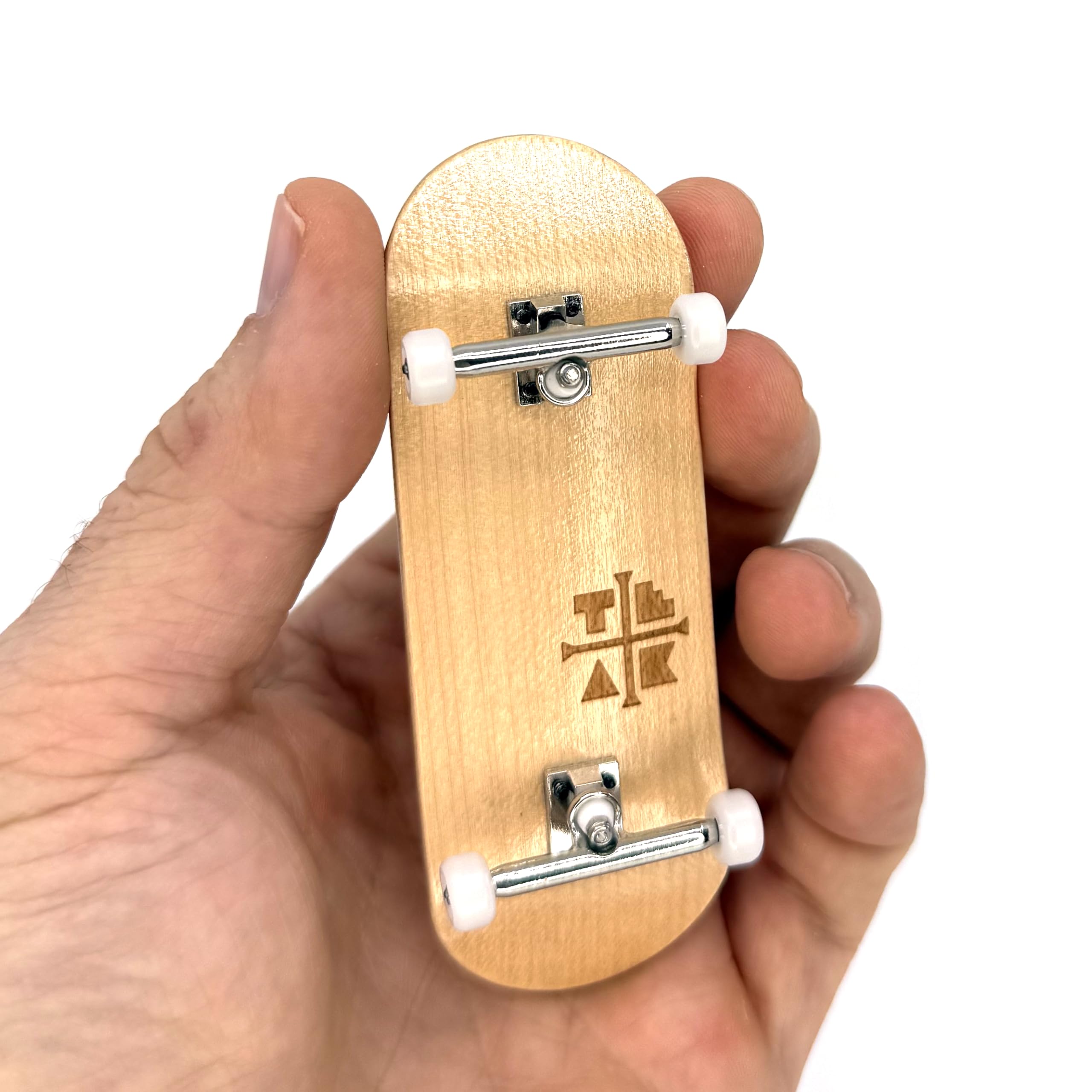 Teak Tuning Pro Fingerboard deck 34mm ready to ride smoothly.