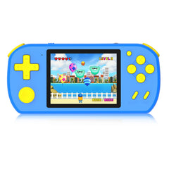 TEBIYOU handheld console with 218-game library for kids on the go.