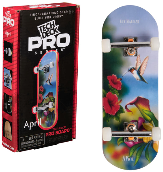 Tech Deck Pro Series fingerboard assembled, ready for play or display.