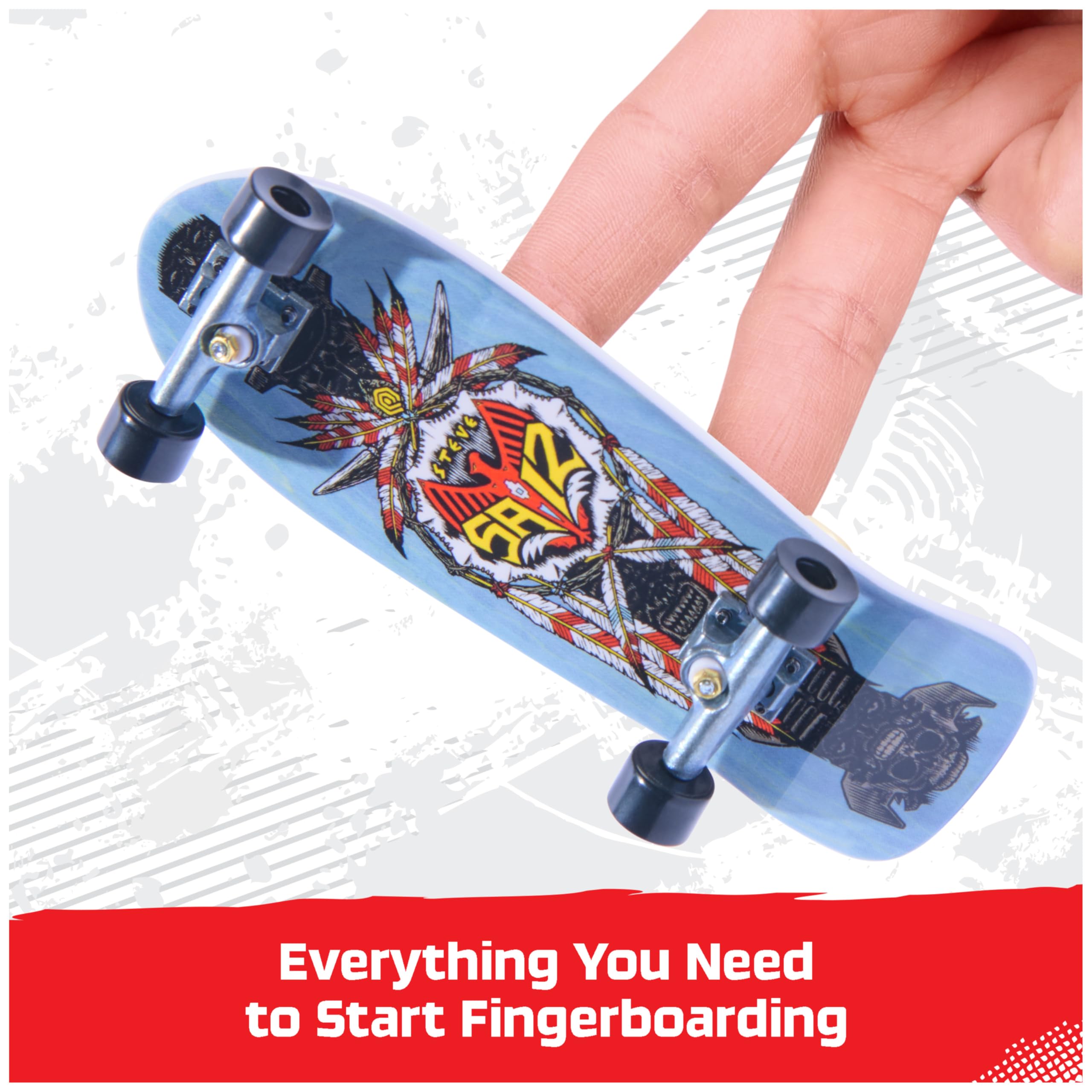 Tech Deck bonus pack includes a skate tool for quick setup