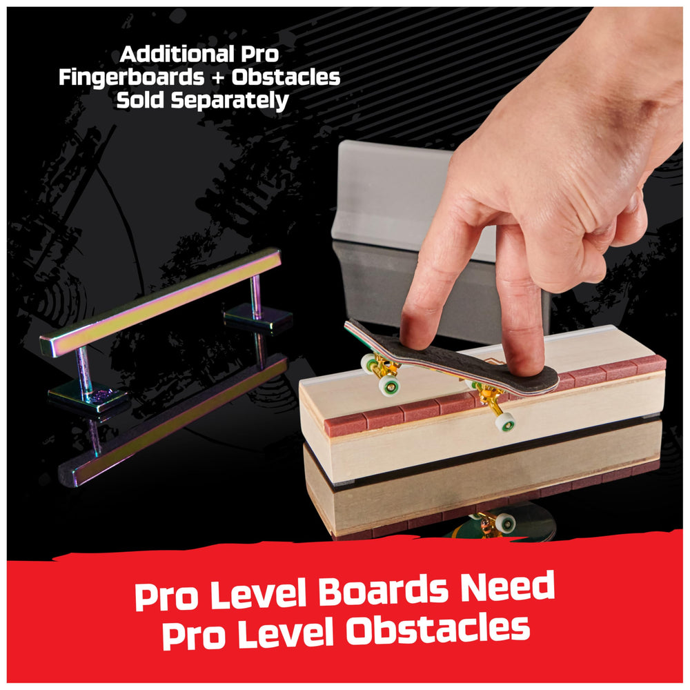 Tech Deck Element Pro Series compatible with Daily Grind Pack obstacles for new tricks