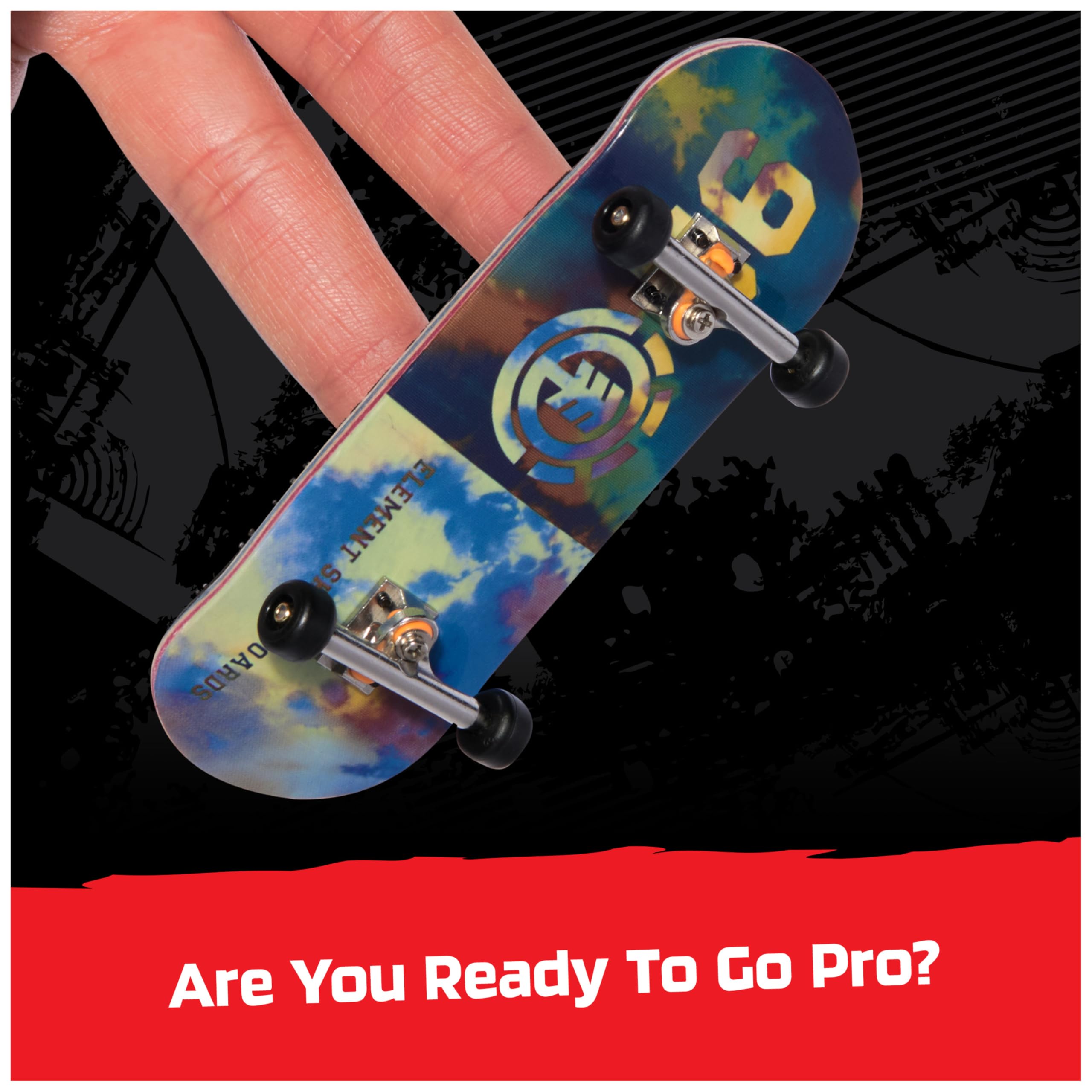 Tech Deck Element Pro Series display case doubles as a grind box