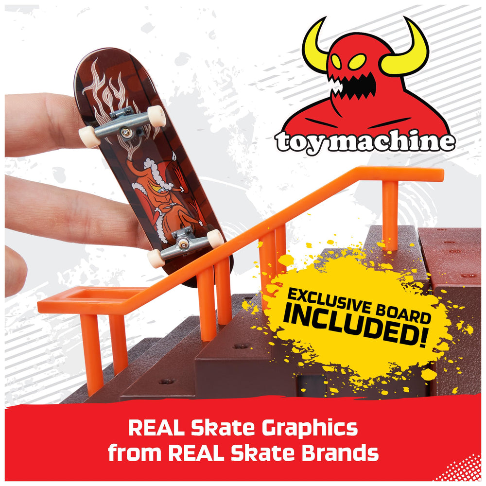 Exclusive Toy Machine fingerboard included with Tech Deck set
