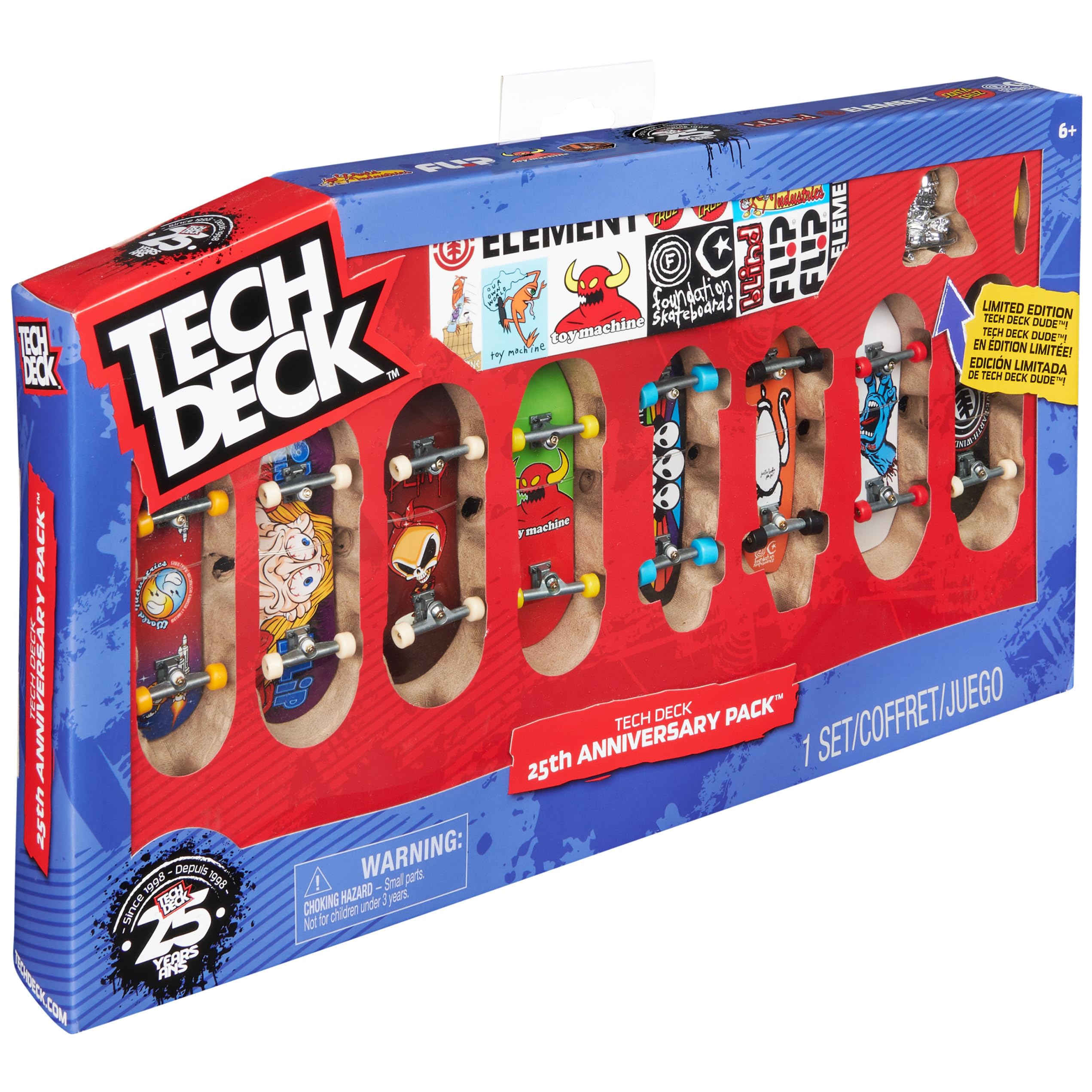 Tech Deck gift for kids age 6+ who love mini skate toys.