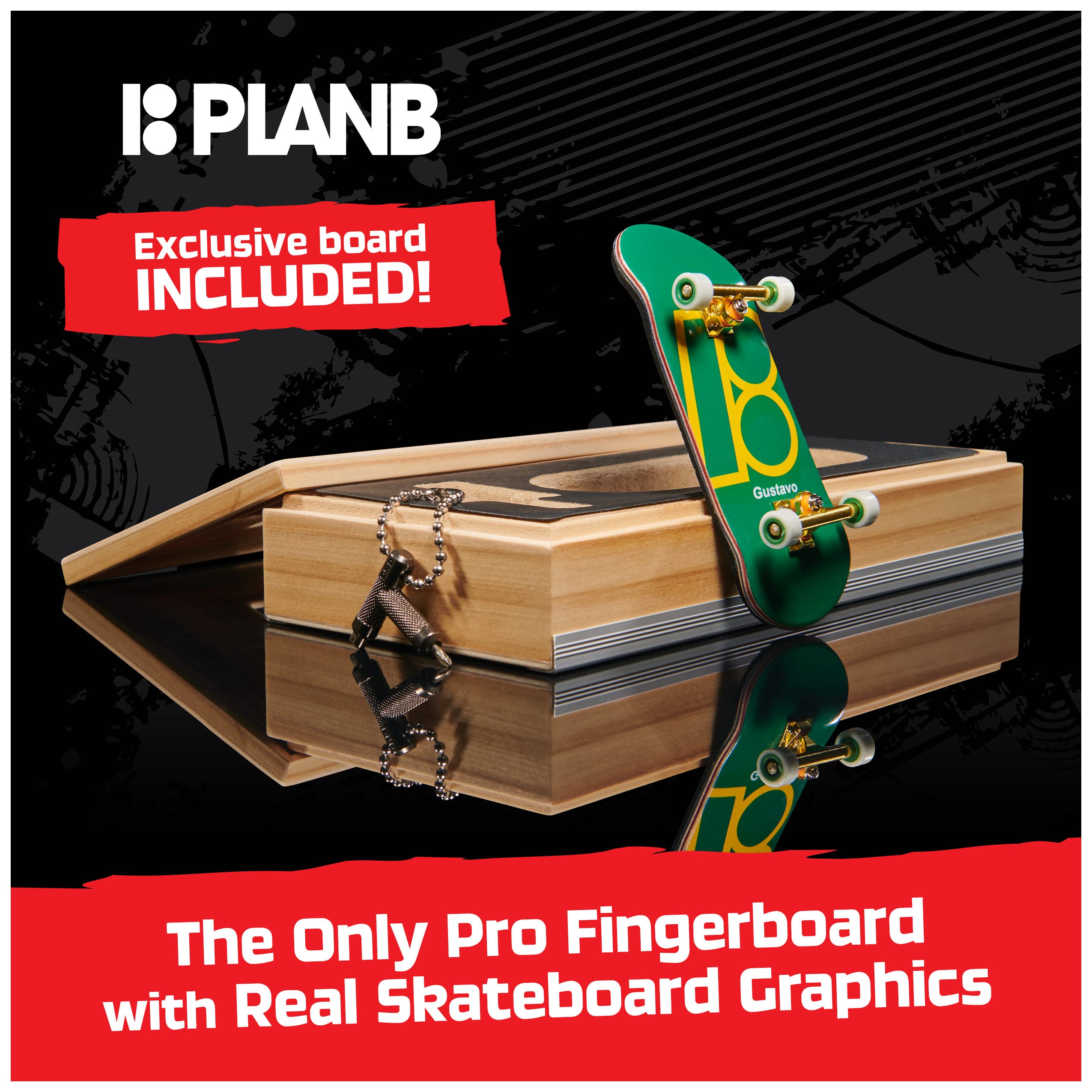 Plan B Pro Series 5-plywood deck close-up showing authentic construction.