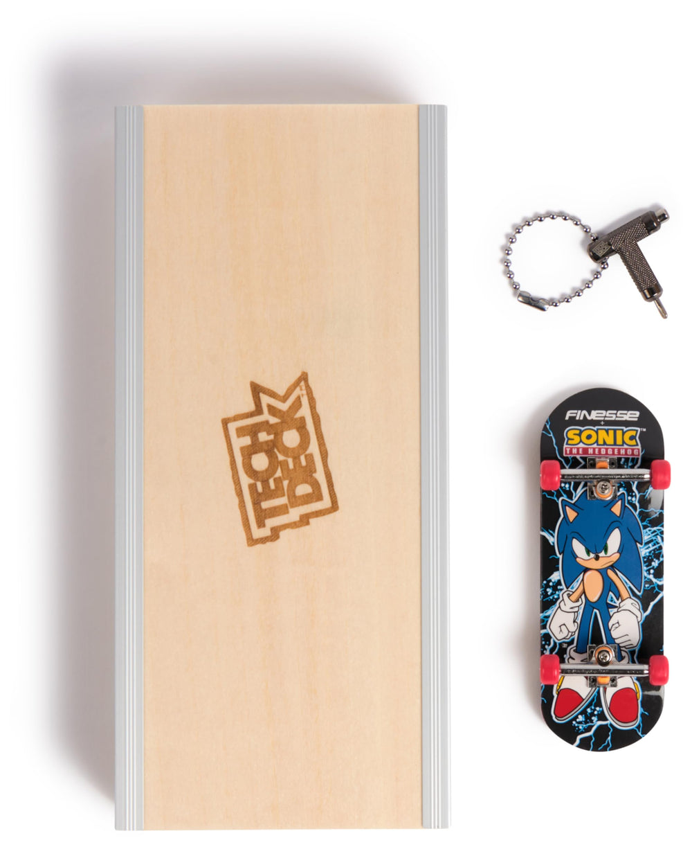 Tech Deck assembled Pro Series board ready for immediate session