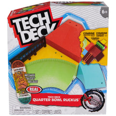 TECH DECK Quarter Bowl Ruckus X-Connect connectors for modular builds