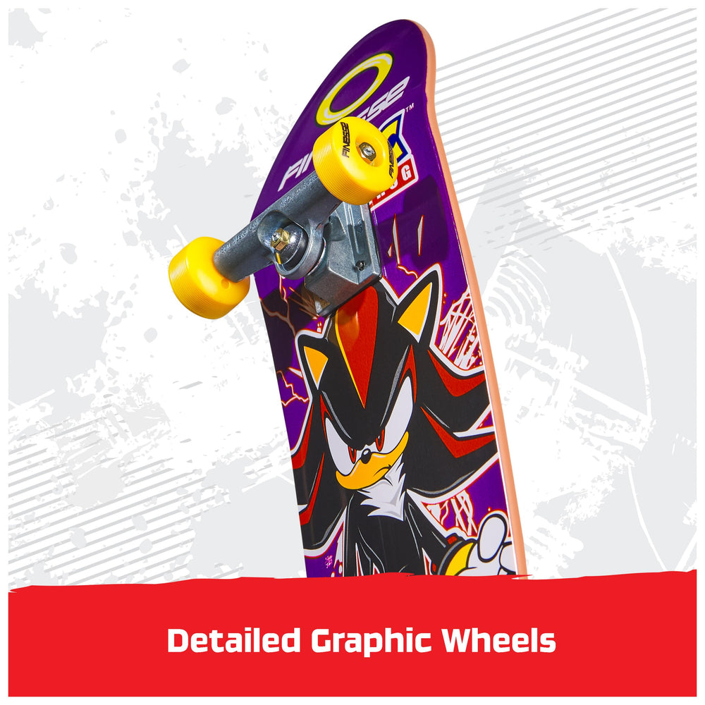 Tech Deck compatible with two-obstacle playsets for expanded mini-skatepark options.