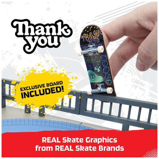 Tech Deck X-Connect Park Creator shows modular ramps for creative layouts