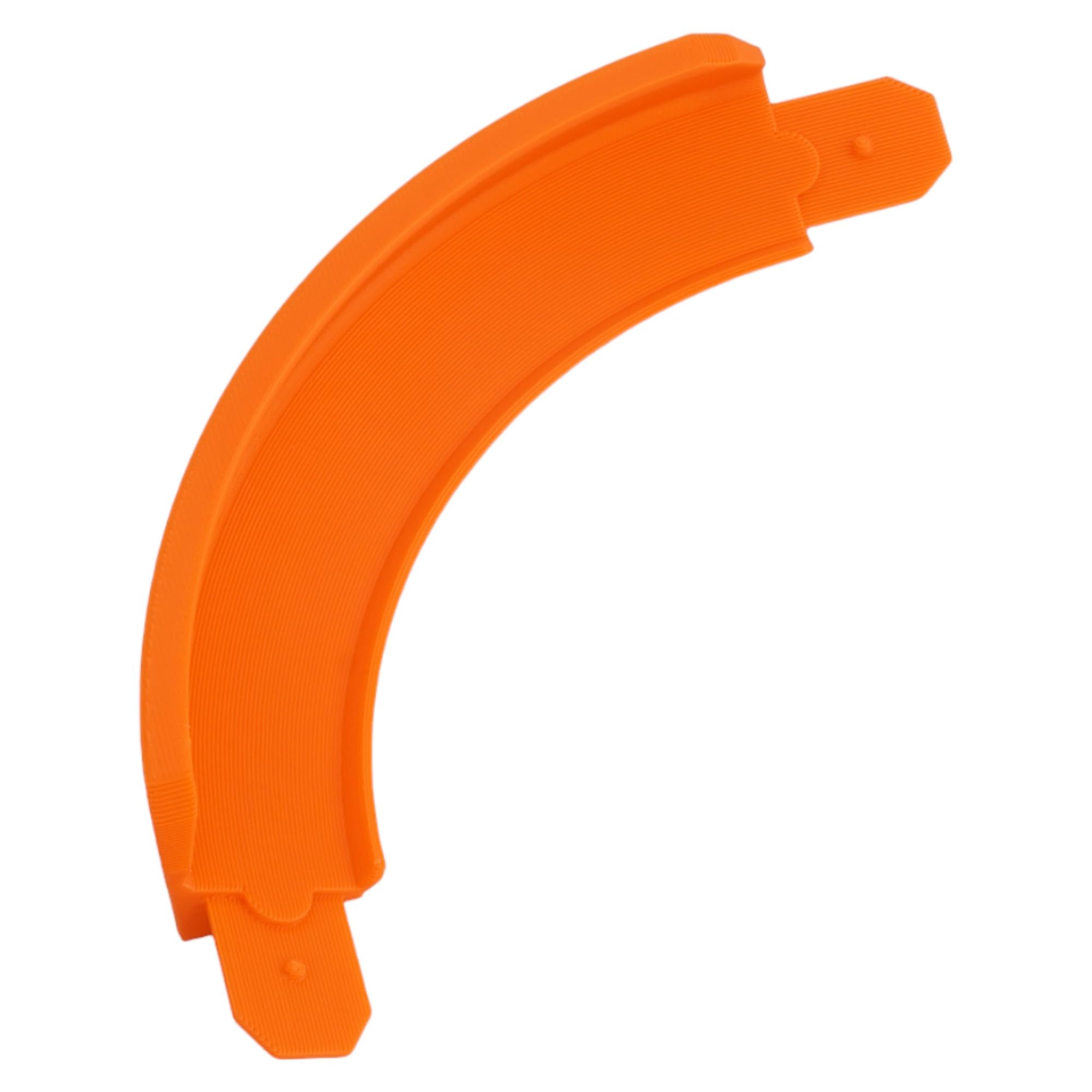 TechConnext 90-degree banked curve enables high-speed Hot Wheels turns.