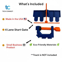 TechConnext Monster Truck Track Clamp side angle highlights adjustable angles