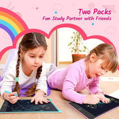TECJOE 2 Pack LCD writing tablet gift-ready packaging – perfect present for children