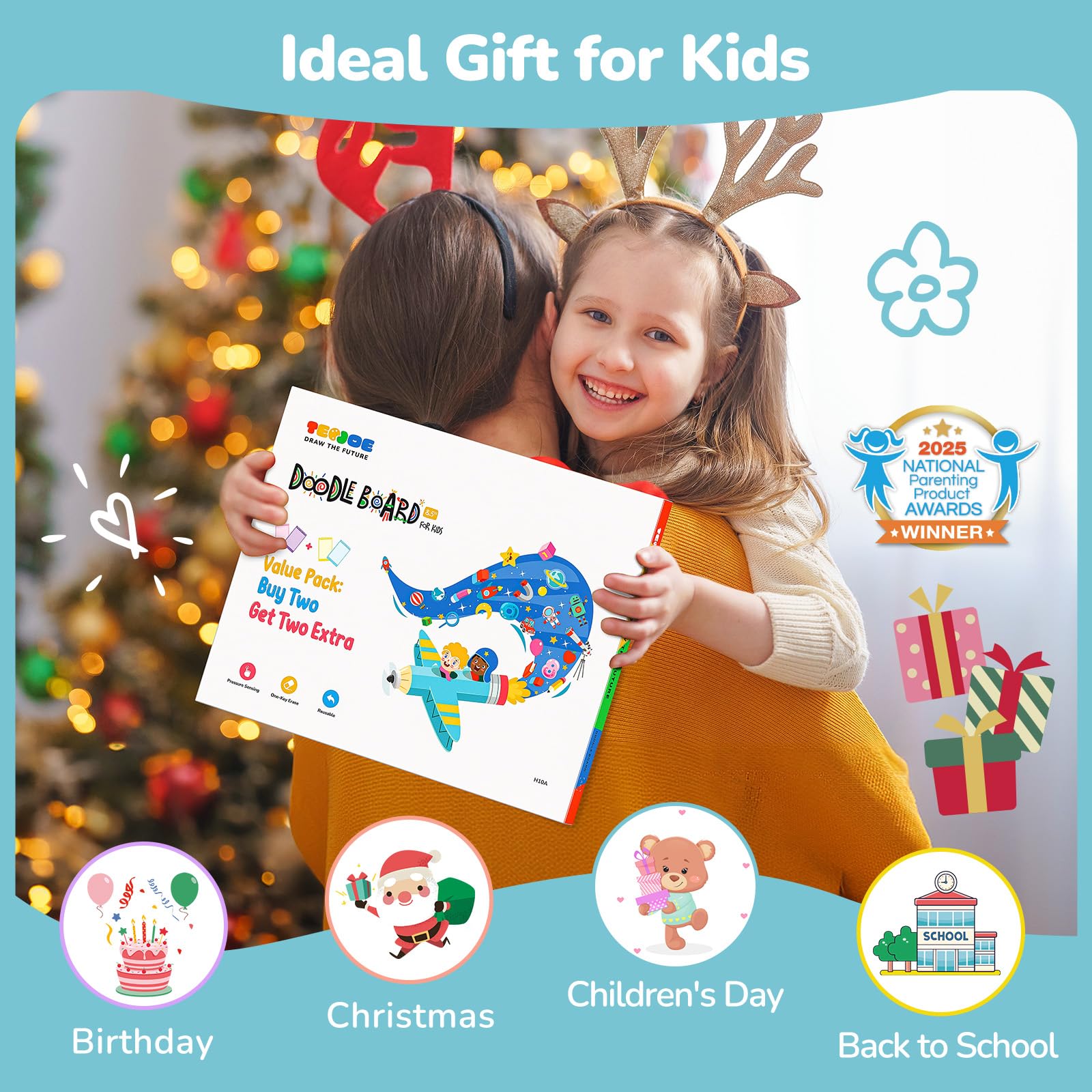TECJOE family-friendly set for birthdays and back-to-school rewards