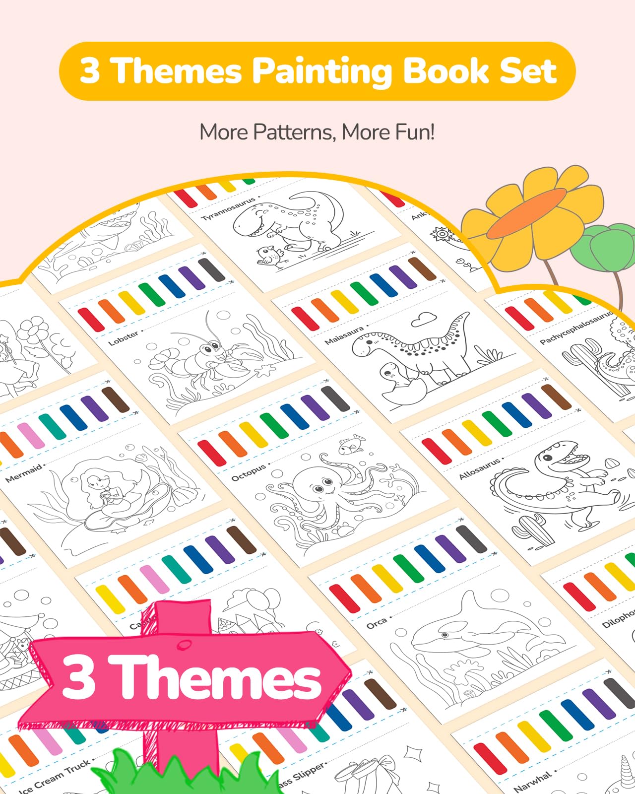 TECJOE ages 4-8 engaging themes encourage storytelling through art.