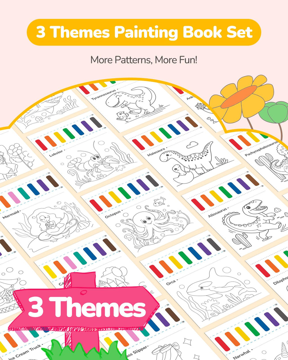 TECJOE ages 4-8 engaging themes encourage storytelling through art.