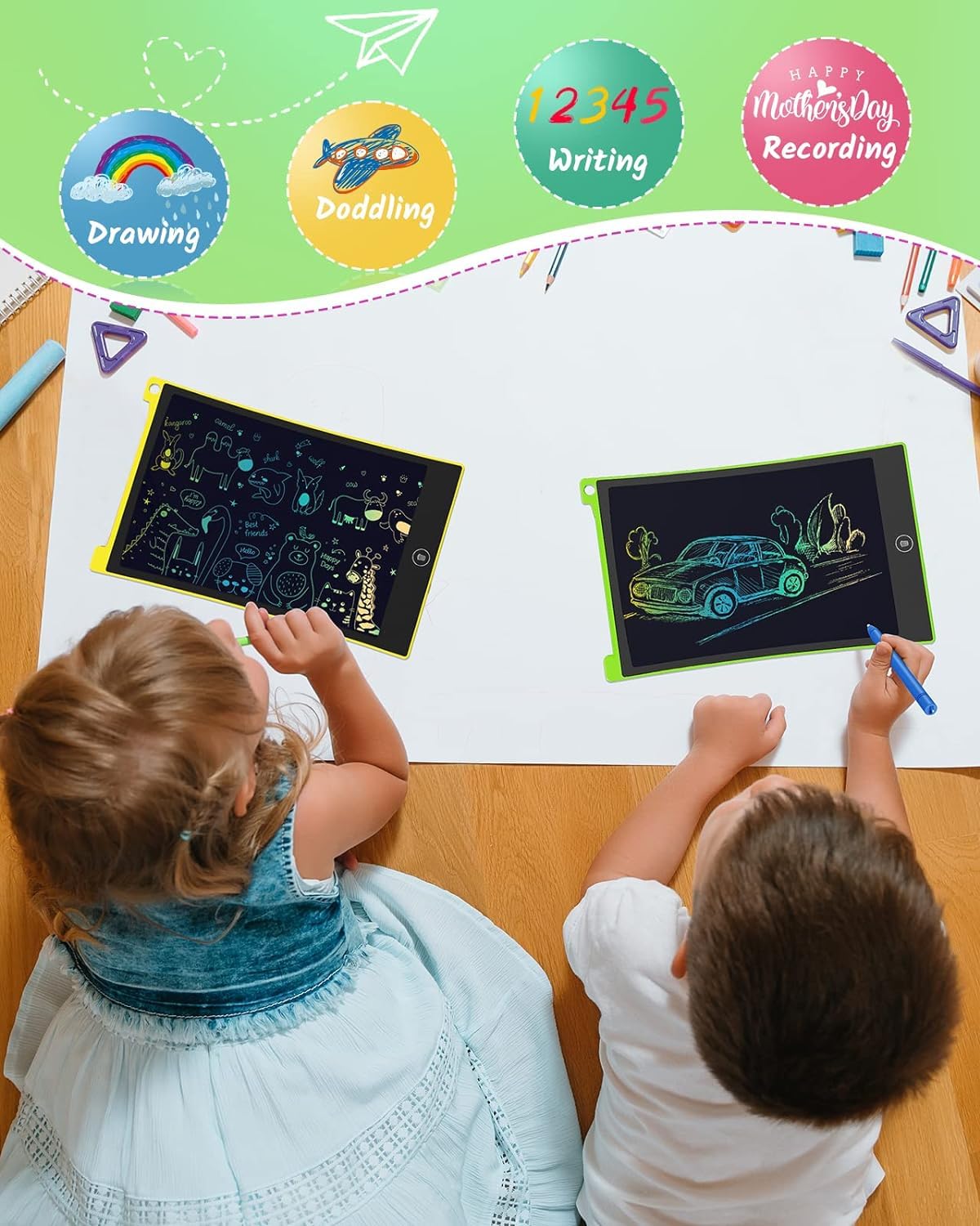 TECJOE eco-friendly reusable screen reduces paper waste