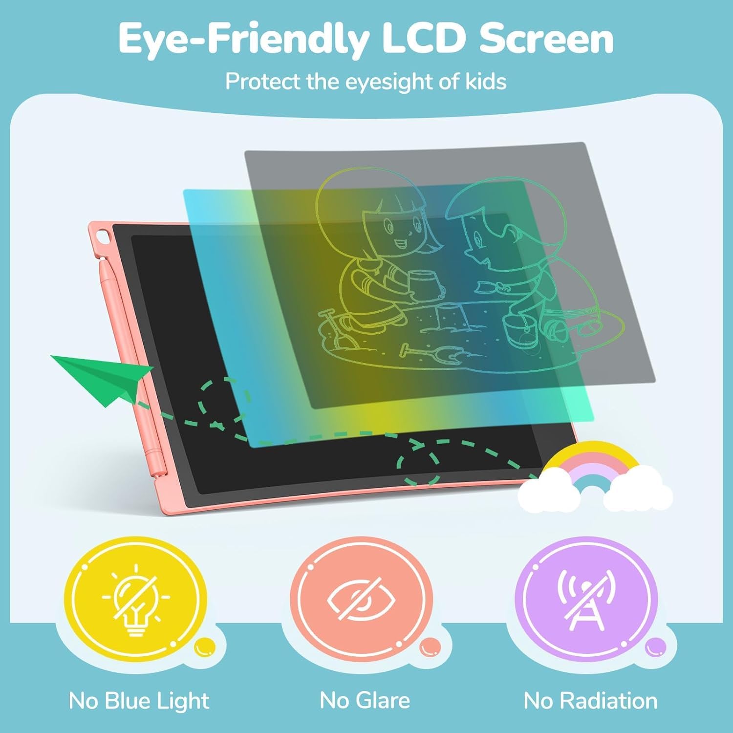 TECJOE one-click clear button makes quick reuse after playful sessions.