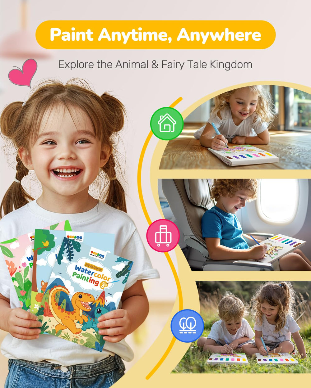 TECJOE premium thick paper resists bleed-through for keepsake art