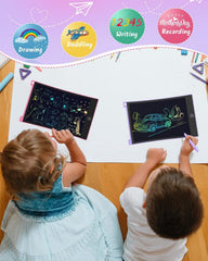 TECJOE pressure-sensitive drawing enables thick or thin lines with light touch.