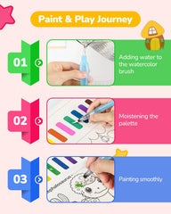 TECJOE princess page inspiring magical scenes and imaginative play