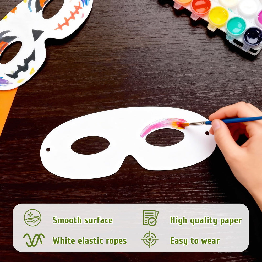 Tecmisse card stock masks with polished edges for smooth contact