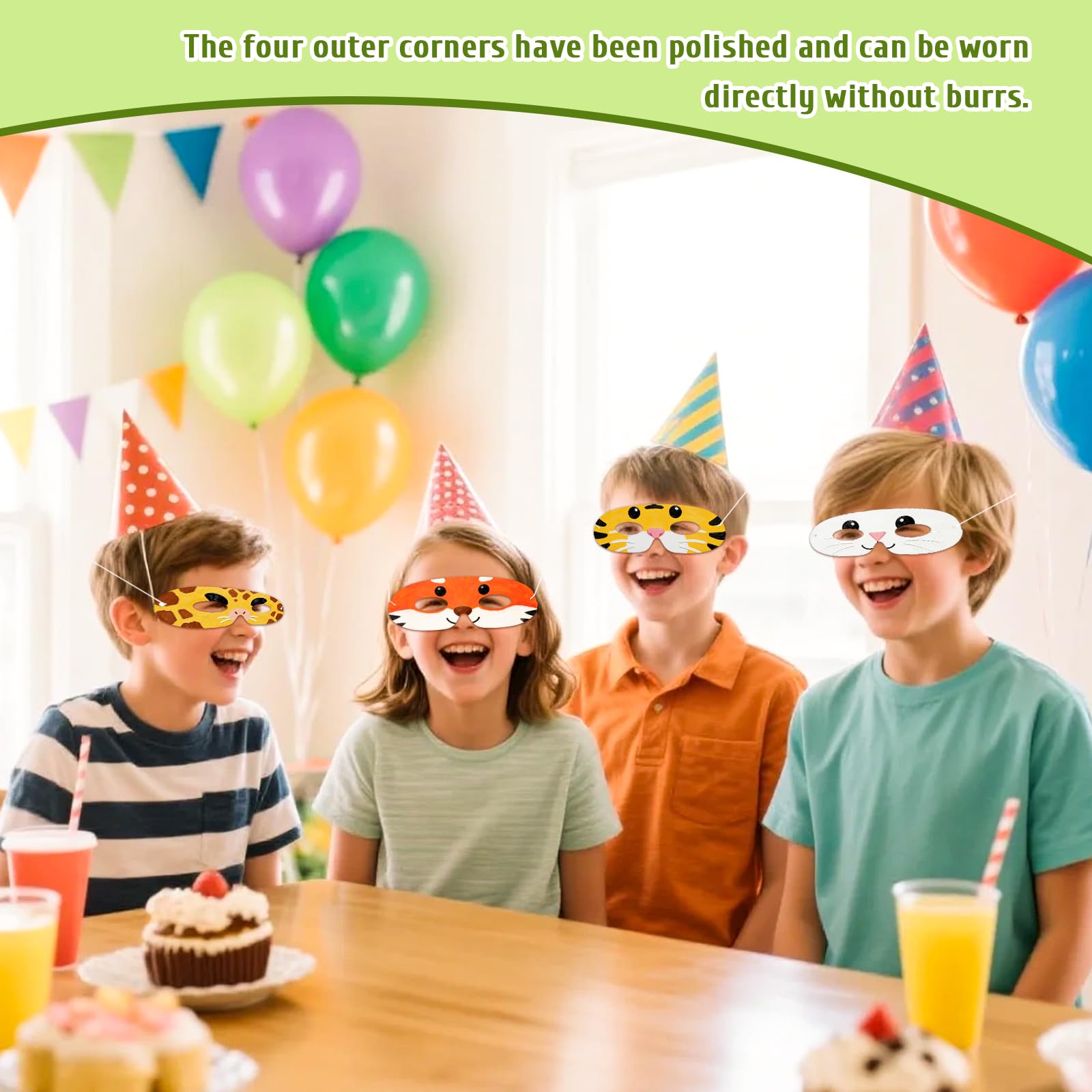 Tecmisse party and Halloween use masks for imaginative costumes