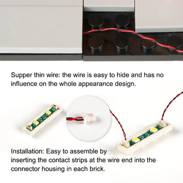 TEDDOO USB-powered lighting kit for flexible, plug-and-play LEGO displays.