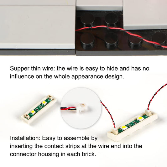 TEDDOO USB-powered lighting kit for flexible, plug-and-play LEGO displays.