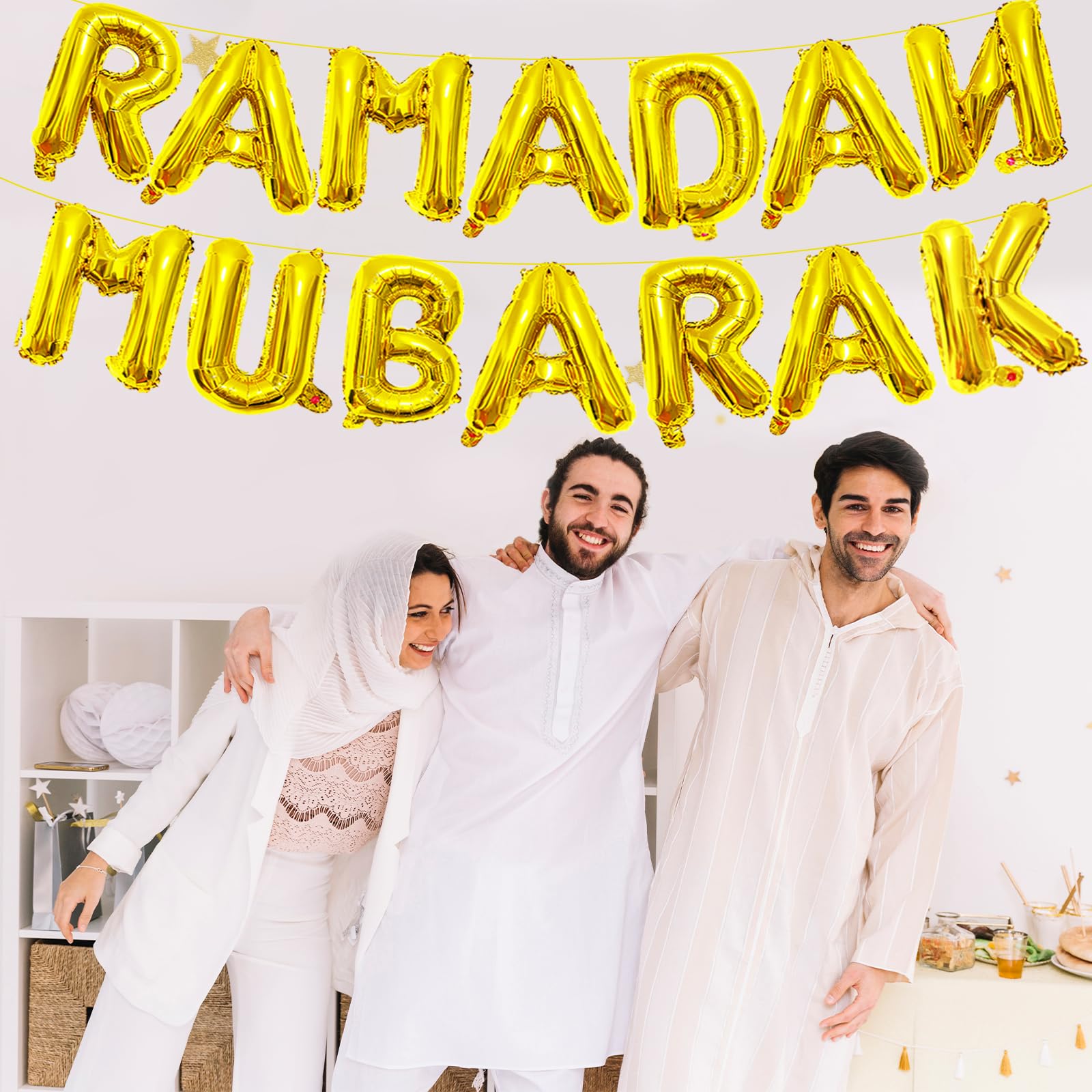 Tedercle air-fill banner for quick Ramadan setup