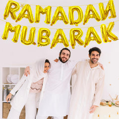 Tedercle air-fill banner for quick Ramadan setup