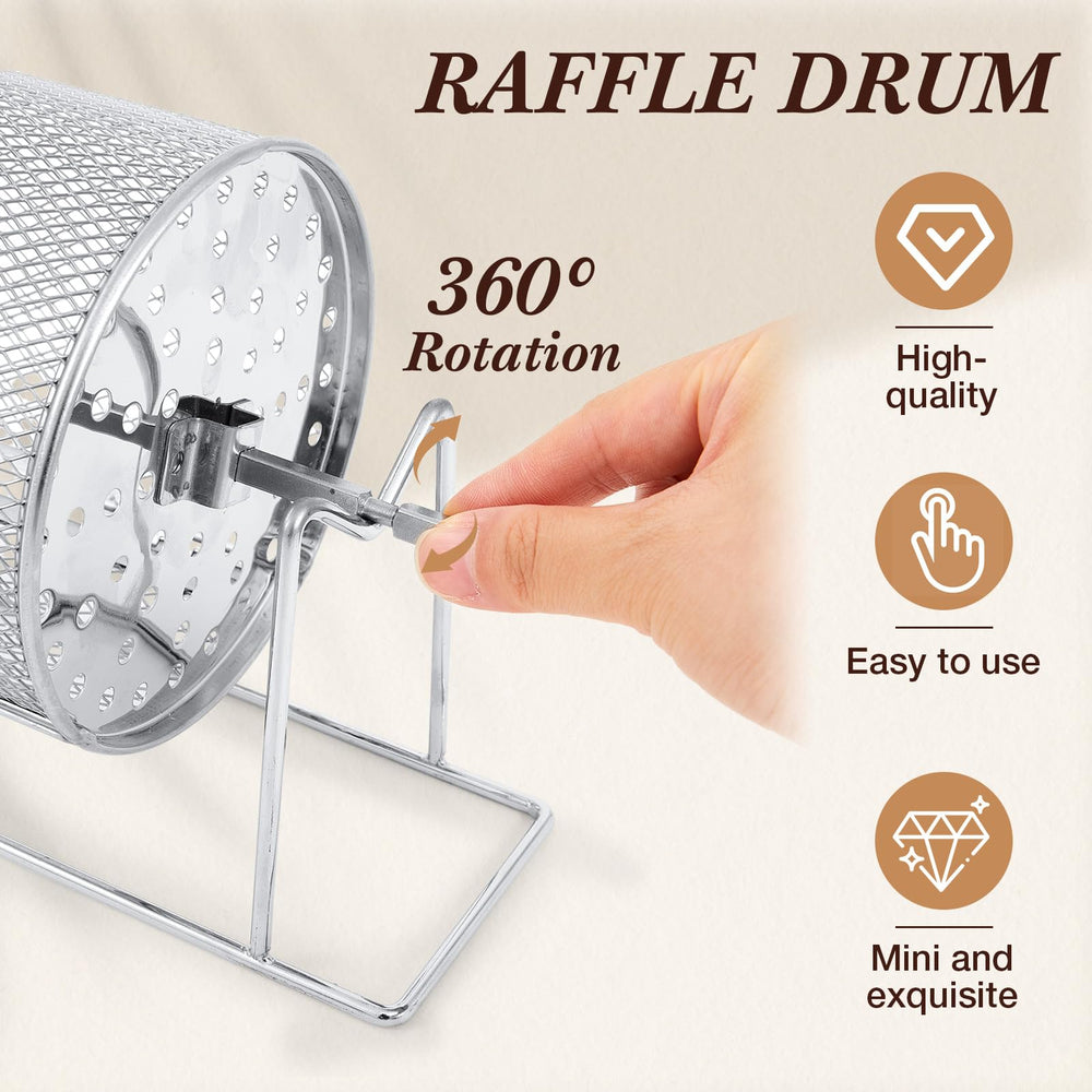 Teenyyou raffle drum silicone seal ensures secure ticket handling