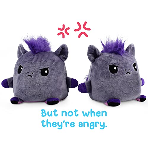 TeeTurtle Plushmates Unicorn with happy hands linked for playful friendship