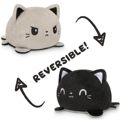 TeeTurtle black-gray plushie with soft fabric ideal for calming.
