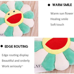 TEFU Flower Plush Pillow bedroom decor creates playful, inviting spaces