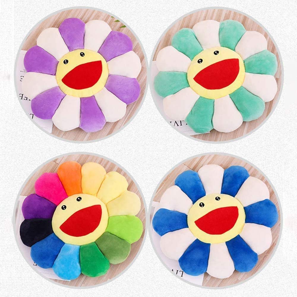 TEFU Flower Plush Pillow cleaning option keeps fabric fresh with spot-clean or cold wash