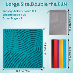 Teirdth easy-clean silicone surface simplifies cleanup after playtime.