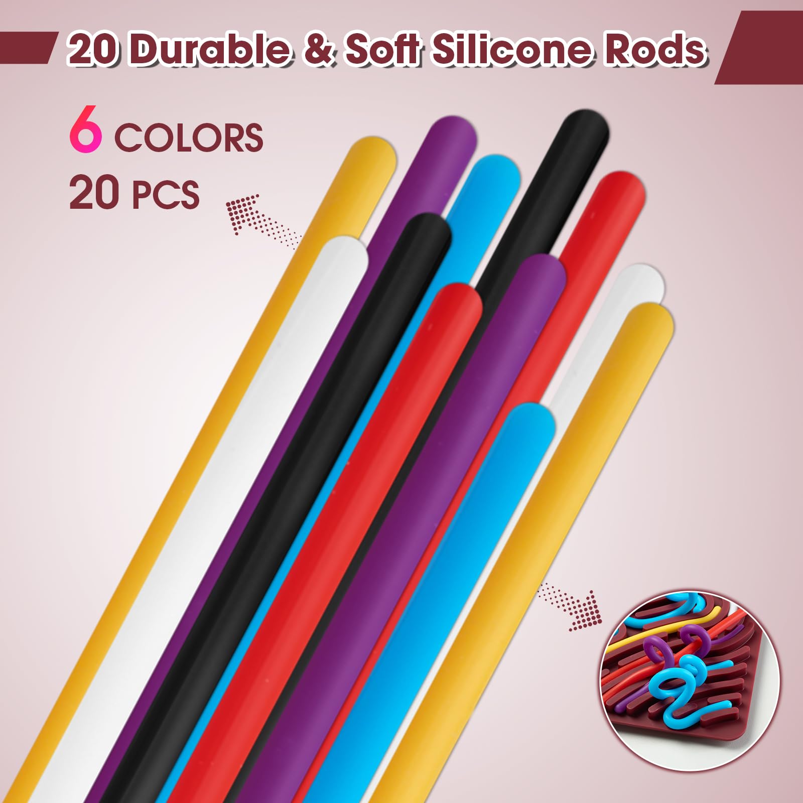 Teirdth non-toxic silicone material ensures safe, durable daily use.