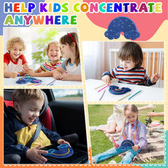 Teirdth quiet, mess-free play for planes and clinics