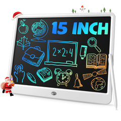 TEKFUN 15-inch LCD writing tablet front view for large notes and doodles.