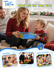 TEKFUN dinosaur box packaging showcases gift-ready presentation.