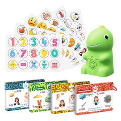 TEKFUN dinosaur pen and cards engage kids in early learning at home.