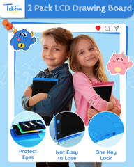 TEKFUN eco-friendly two-pack doodle board for shared family art